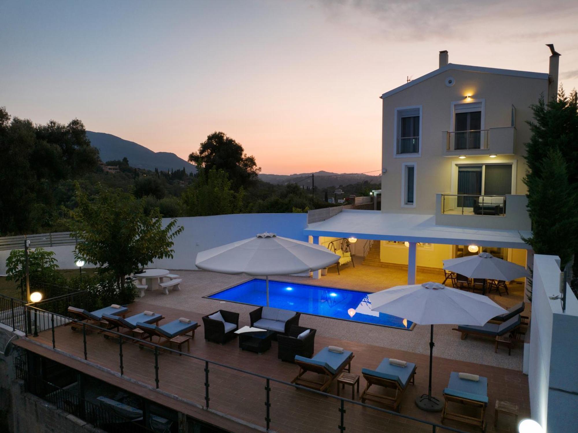 Luxury Villa Alexandros Corfu Pérama Kültér fotó